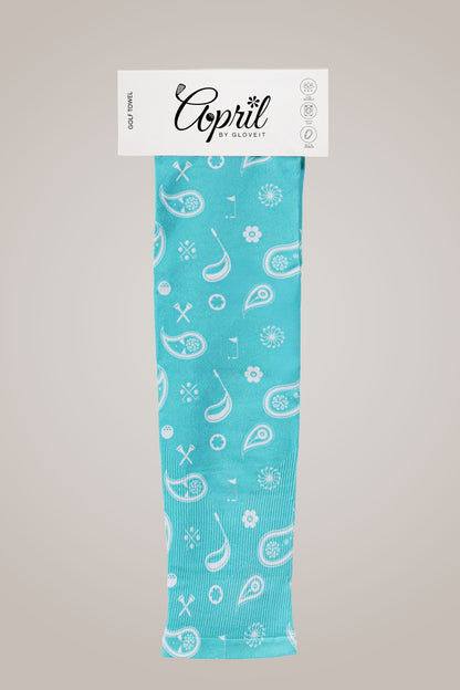 Arm Sun Sleeves UV Protection Aqua Blue