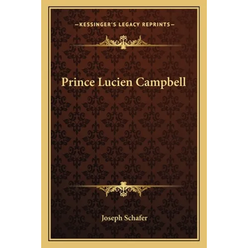 Prince Lucien Campbell - Paperback