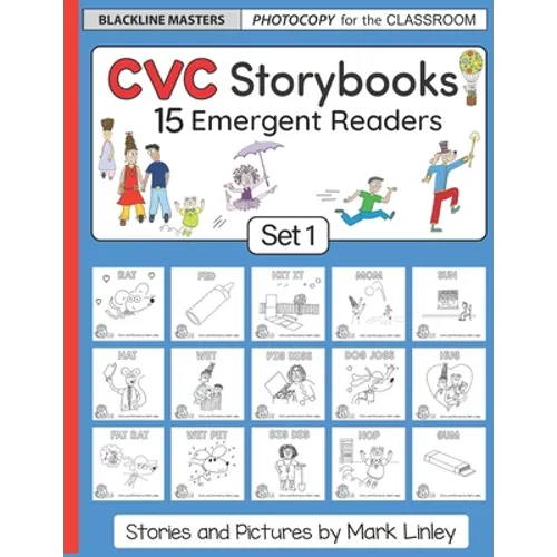 CVC Storybooks: SET 1: Teacher Edition - Paperback