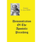 Demonstration Of The Apostolic Preaching - Paperback