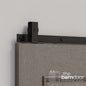 Flat Top Top Mount Heavy Duty Sliding Barn Door Hardware Kit