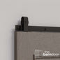 J Top Mount Heavy Duty Sliding Barn Door Hardware Kit
