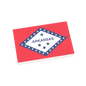 Arkansas State Flag - Minifig Scale - Custom Printed - 2x3 Tile Made using LEGO® Parts