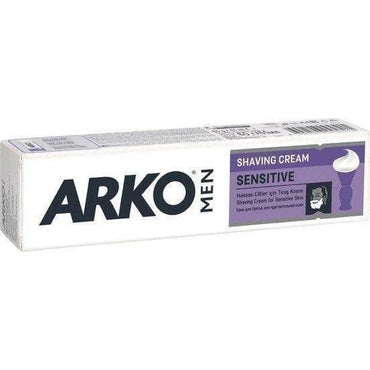 Arko Men Sensitive Shaving Cream 3oz - Soothing Formula | Men's Care