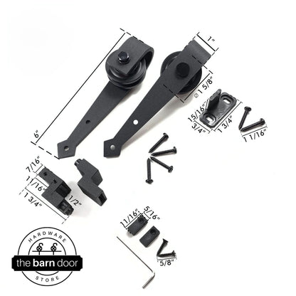 Mini Cabinet Barn Door Rollers