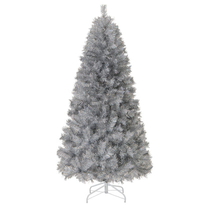 Artificial Xmas Tree with Branch Tips and Warm White LED Lights