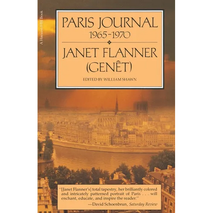 Paris Journal, 1965-70 - Paperback