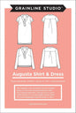 Augusta Shirt and Dress Size 0 - 18