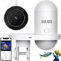 Automatic Fish Feeder WiFi (2.5 & 5G) 2.5K Camera App Control 230ML Tank