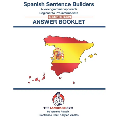 Spanish Sentence Builders - Answer Book - Second Edition - Paperback