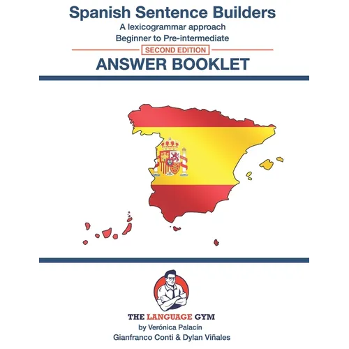 Spanish Sentence Builders - Answer Book - Second Edition - Paperback