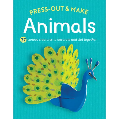 Press-Out & Make Animals - Paperback