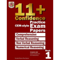11+ Confidence: CEM-style Practice Exam Papers Book 1: Complete with answers and full explanations - Paperback