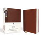Nasb, Journal the Word Reference Bible, Leathersoft Over Board, Brown, Red Letter Edition, 1995 Text, Comfort Print: Let Scripture Explain Scripture. - Hardcover