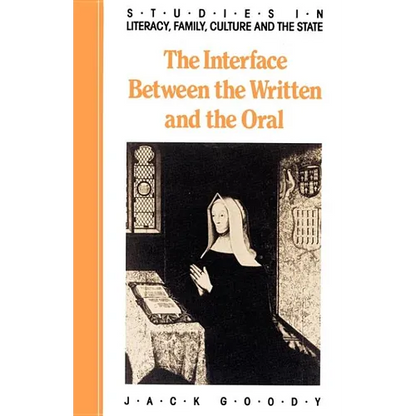 The Interface Between the Written and the Oral - Paperback
