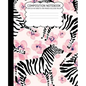 College Ruled Composition Notebook: Zebra Cute Composition Notebook College Rule 7.5 X 9.25 100 Pages - Paperback