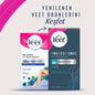 Veet Professional Wax Strips for Hair Removal - Sensitive Skin, Easy-Gelwax Technology, 12 Count