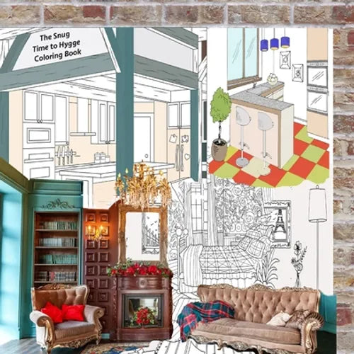 The snug Time to Hygge Coloring Book. - Paperback