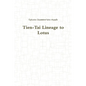 Tien-Tai Lineage to Lotus - Paperback