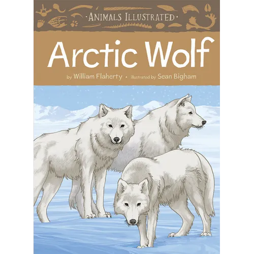 Animals Illustrated: Arctic Wolf - Hardcover