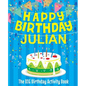 Happy Birthday Julian - The Big Birthday Activity Book: (Personalized Children's Activity Book) - Paperback