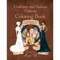 Costume and Fashion History Coloring Book: Fun and Easy to Color Fashion Illustrations - Paperback