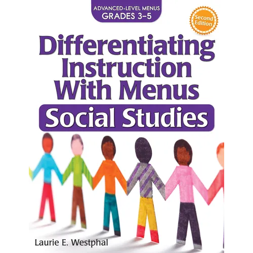 Differentiating Instruction with Menus: Social Studies (Grades 3-5) - Paperback