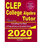 CLEP College Algebra Tutor: Everything You Need to Help Achieve an Excellent Score - Paperback