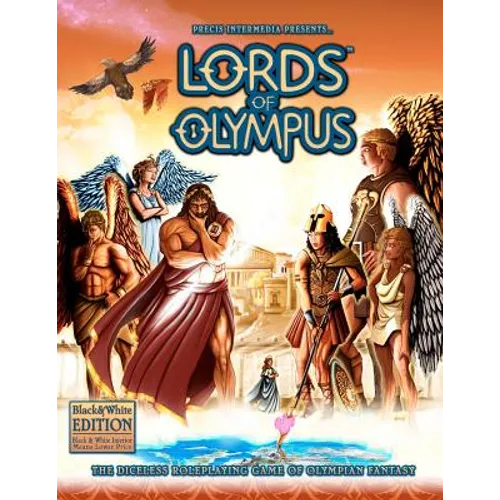 Lords of Olympus (B&W): The Diceless Roleplaying Game of Olympian Fantasy - Paperback