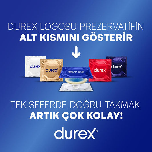 Durex Chill Condoms 20 Pack - Sensual Latex Condoms for Enhanced Intimacy & Contraception