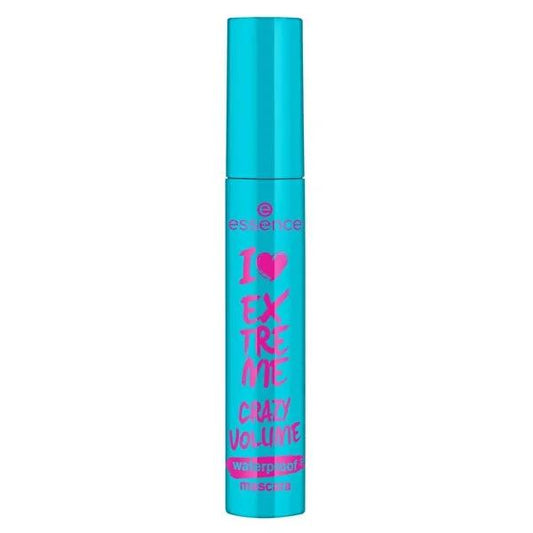 Essence Waterproof Mascara I Love Extreme Crazy Volume - Volumizing, Cruelty-Free, Long-Lasting Black Mascara