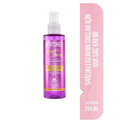 Restorex: Speed & Strong Leave-In Hair Conditioner - Promotes Healthy Hair Growth, Detangles, & Adds Shine - Lightweight Liquid Formula - 6.76 fl oz