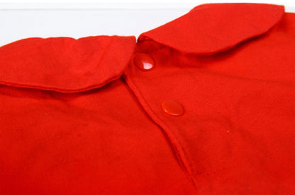 Red Baby Racer Cotton Costume Romper