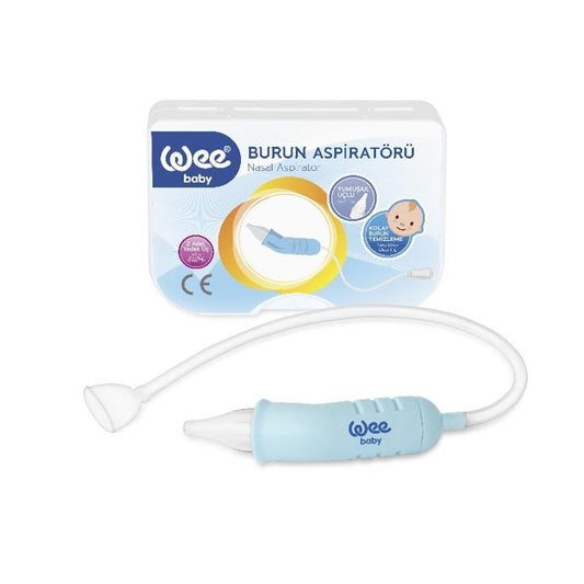 Wee Baby Nasal Aspirator - Soft Silicone Tip for Gentle Baby Nasal Care