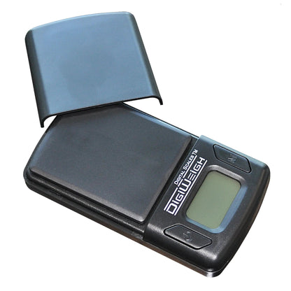 DigiWeigh DW-1000BC Pocket Digital Scale – 1000g x 0.1g | 6 Modes | For Jewelry, Coins, Metals, Reloading & More