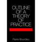 Outline of a Theory of Practice - Paperback