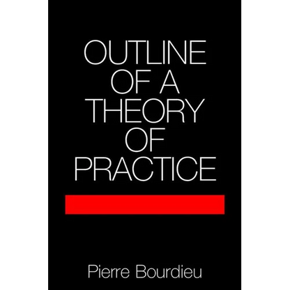 Outline of a Theory of Practice - Paperback