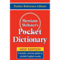 Merriam-Webster's Pocket Dictionary - Paperback