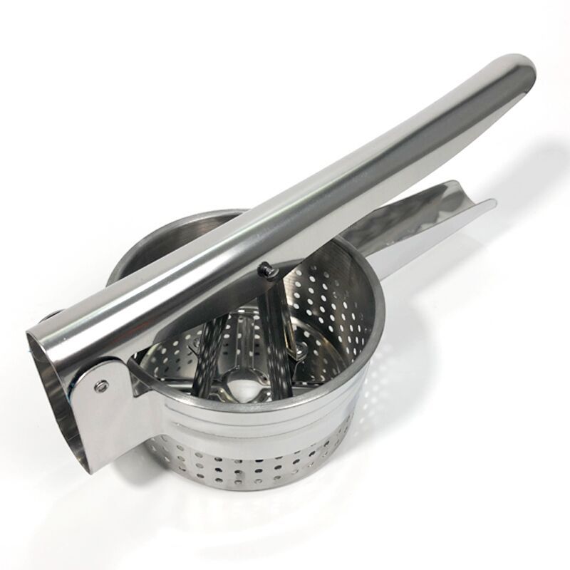 Squeezer Stainless Steel Manual Juicer Household Vegetable Filling Dehydration Large Practical And Creative Potato Mashing