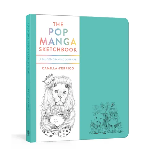 The Pop Manga Sketchbook: A Guided Drawing Journal - Paperback
