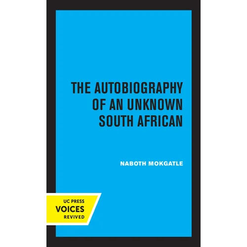 The Autobiography of an Unknown South African: Volume 1 - Paperback