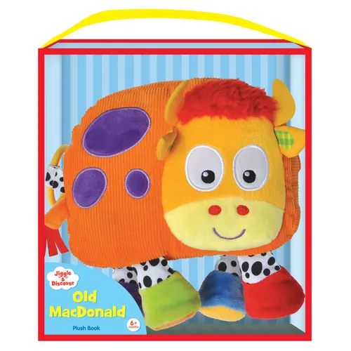 Jiggle & Discover: Old MacDonald (Plush Book) - Fabric
