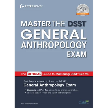 Master the Dsst General Anthropology Exam - Paperback