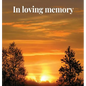 Memorial Guest Book (Hardback cover): Memory book, comments book, condolence book for funeral, remembrance, celebration of life, in loving memory fune - Hardcover