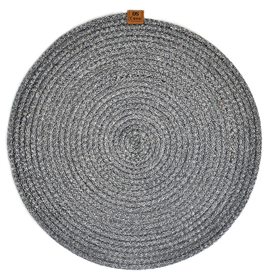 Supla Washable Gray American Service Dinner Plate - 32 cm | Durable Tableware for Modern Homes
