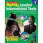 Scholastic News Leveled Informational Texts: Grade 3: High-Interest Passages at Three Lexile Levels with Comprehension Questions - Paperback
