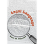 Legal Language - Paperback