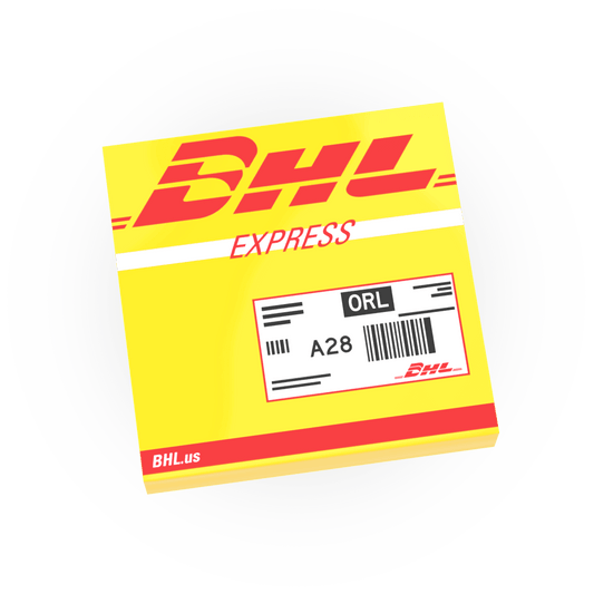 BHL Express Shipping Envelope -  Custom Printed - Made using LEGO® parts