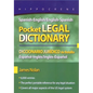Spanish-English/English-Spanish Pocket Legal Dictionary/Diccionario Juridico de Bolsillo Espanol-Ingles/Ingles-Espanol - Paperback