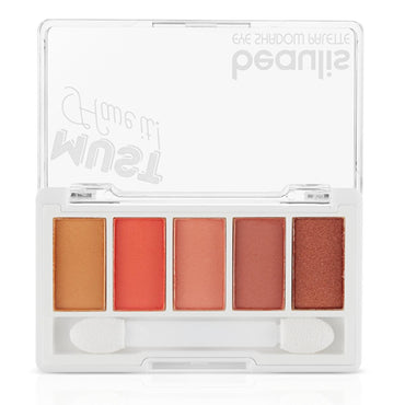 Beaulis Mini Eyeshadow Palette - 5 Shade Versatile Makeup for Beauty Enthusiasts